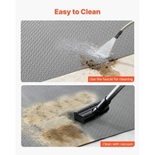 VEVOR Στρώμα Δαπέδου Γκαράζ Ασημί Γκρι, PVC 2.28 x 5.2 μ., Αντιολισ... VEVOR Στρώμα Δαπέδου Γκαράζ Ασημί Γκρι, PVC 2.28 x 5.2 μ., Αντιολισ...