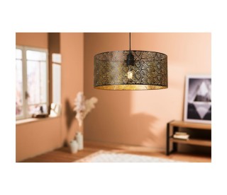 Ostaria Μεταλλικό Φωτιστικό Ανάρτησης Corazon Μαύρο και Χρυσό -36167 Ostaria Μεταλλικό Φωτιστικό Ανάρτησης Corazon Μαύρο και Χρυσό -36167