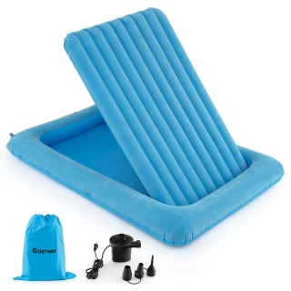 Costway Φουσκωτό παιδικό κρεβάτι με ηλεκτρική αντλία & τσάντα μετα... Costway Φουσκωτό παιδικό κρεβάτι με ηλεκτρική αντλία & τσάντα μετα...