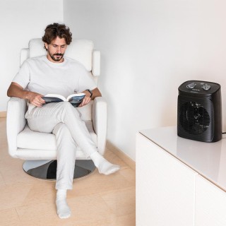 CECOTEC  Θερμοανεμιστήρας ReadyWarm 2050 Max Force Black με 2000 W ...