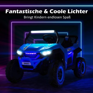 Costway  Παιδικό αυτοκίνητο 12V με μουσική και προβολείς 2 θέσεων, ...