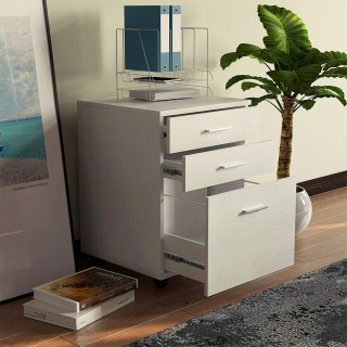 BAKAJI Συρταριέρα Γραφείου Κινητό Έπιπλο Εκτυπωτή 3 Συρτάρια Λευκό... BAKAJI Συρταριέρα Γραφείου Κινητό Έπιπλο Εκτυπωτή 3 Συρτάρια Λευκό...