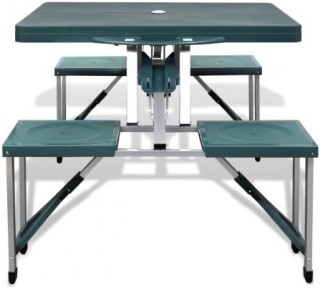 BAKAJI Σετ Τραπέζι Τραπεζάκι Πτυσσόμενο Πικ Νικ Κάμπινγκ Αλουμινίο... BAKAJI Σετ Τραπέζι Τραπεζάκι Πτυσσόμενο Πικ Νικ Κάμπινγκ Αλουμινίο...