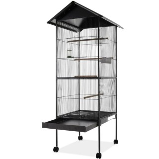 BAKAJI Μεταλλικό Κλουβί για Πουλιά 160 x 64 x 64 cm 02824245 BAKAJI Μεταλλικό Κλουβί για Πουλιά 160 x 64 x 64 cm 02824245