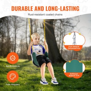 Σετ 2 Κούνιες VEVOR με Αλυσίδα 66 για Εξωτερική Χρήση  SRBLSQQZY2JS...