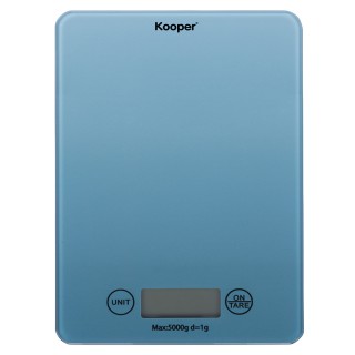 Galileo Ψηφιακή ζυγαριά κουζίνας 5 Kg με επιφάνεια από σκλήρυνει γυ...