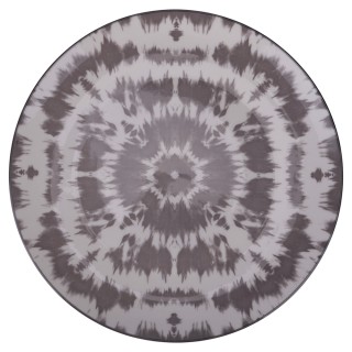 Villa DEste  Σετ 6τμχ Επίπεδο πιάτο από πορσελάνη The Grey 5923011