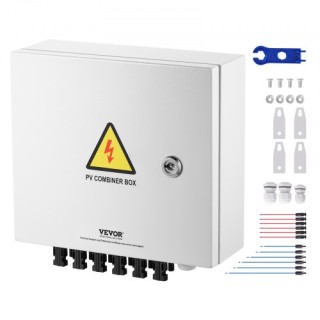 VEVOR Κουτί Συνδυασμού Ηλιακών 6 Σειρών 10A IP65 GFHLX6HL10ATXX3C2Y3 VEVOR Κουτί Συνδυασμού Ηλιακών 6 Σειρών 10A IP65 GFHLX6HL10ATXX3C2Y3