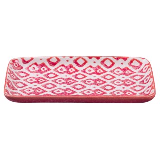 Villa DEste  Σετ 3 ορθογώνια δίσκοι μικρομεσαίου μεγέθους σε κεραμι...