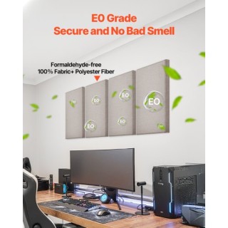 VEVOR Ακουστικά Πάνελ Αυτοκόλλητα 2 ιντσών Καμήλα BXGYBTS6030CYTD57...