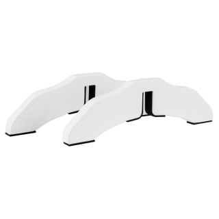 Costway Σετ 2 Τεμαχίων  Ξύλινα Πόδια Στήριξης για Παιδική Πόρτα Ασφ...