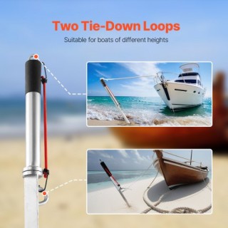 VEVOR Άγκυρα Άμμου Σκάφους VEVOR, Αιχμή Αγκυρας Ολισθήσεως 90 εκ, Α...