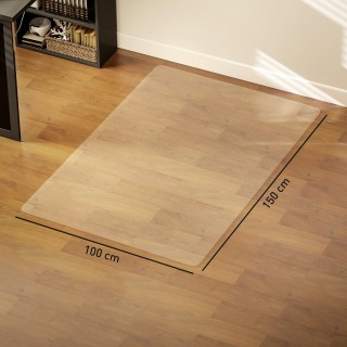 HOMCOM Διάφανο Πλαστικό Προστατευτικό Κάτω από Καρέκλα Γραφείου 100... HOMCOM Διάφανο Πλαστικό Προστατευτικό Κάτω από Καρέκλα Γραφείου 100...