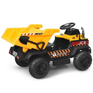 Costway  Παιδικό Ηλεκτρικό Όχημα Κατασκευών με Τηλεχειριστήριο και ...