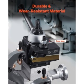 VEVOR Σετ 6 Τεμαχίων Βάσεις Εργαλείων Ταχείας Αλλαγής για Τόρνο 10-...