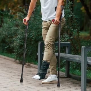 Ζεύγος Ρυθμιζόμενων Πατερίτσων VEVOR για Αντιβράχιο (10 Επίπεδα, 35...