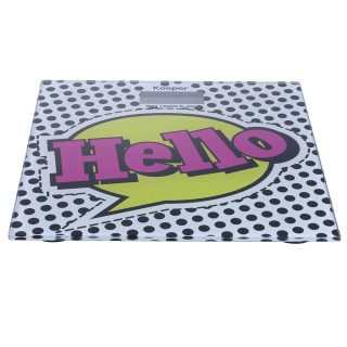 Kooper Ψηφιακή ζυγαριά μπάνιου από σκληρυμένο γυαλί Pop Kooper 5919... Kooper Ψηφιακή ζυγαριά μπάνιου από σκληρυμένο γυαλί Pop Kooper 5919...