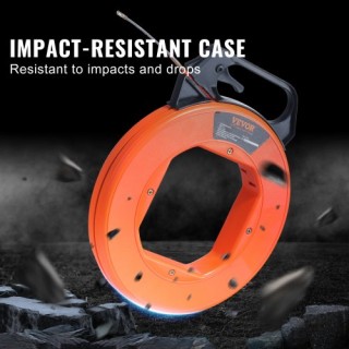 VEVOR 125 πόδια Ψαροταινία PET 3/16 ιντσών με Εργονομική Λαβή DJPYD... VEVOR 125 πόδια Ψαροταινία PET 3/16 ιντσών με Εργονομική Λαβή DJPYD...