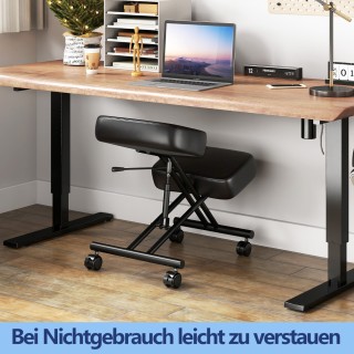 Costway Εργονομικό Σκαμνί Γονάτων με Κεκλιμένο Κάθισμα για Ανακούφι...