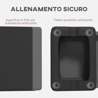 SPORTNOW  Ρυθμιζόμενο Stepper Γυμναστικής σε 10.5/15.5/20.5 cm με Α...