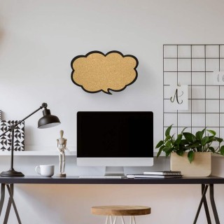 BAKAJI Σετ 3 Τεμαχίων Πίνακας Ανακοινώσεων από Φελλό σε Σχήμα Κόμι... BAKAJI Σετ 3 Τεμαχίων Πίνακας Ανακοινώσεων από Φελλό σε Σχήμα Κόμι...