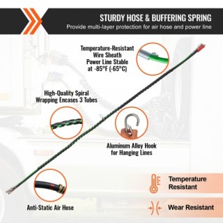 Σετ Αεραγωγών 3-σε-1 VEVOR 12FT για Φορτηγά  BKCKQRGTJSHYNJPDRV9