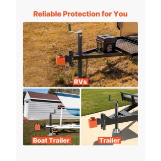 VEVOR Κλείδωμα Κολλάρου για Σύζευξη 2 & 2-5/16 Ιντσών Τρέιλερ KHSTC... VEVOR Κλείδωμα Κολλάρου για Σύζευξη 2 & 2-5/16 Ιντσών Τρέιλερ KHSTC...