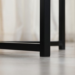 HOMCOM Στρογγυλό Τραπεζάκι Σαλονιού με Επάνω μαρμάρου MDF και Μεταλ... HOMCOM Στρογγυλό Τραπεζάκι Σαλονιού με Επάνω μαρμάρου MDF και Μεταλ...