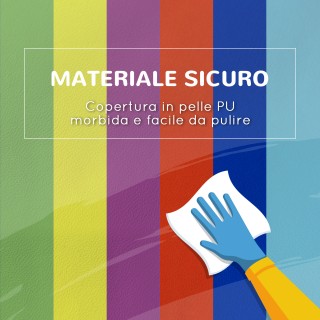 HOMCOM Σετ Μαλακών Κατασκευών για Παιδιά 1-3 Ετών με 11 Σχήματα από...