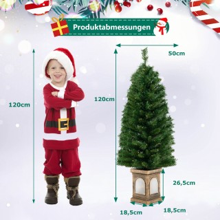 Costway Τεχνητό Χριστουγεννιάτικο Δέντρο με Φωτισμό & Χρονοδιακόπτη...