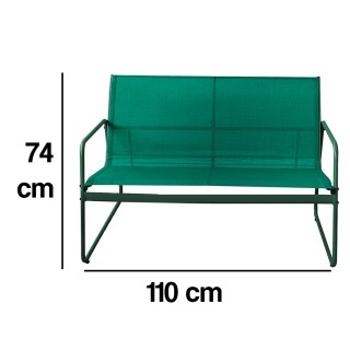 BAKAJI Σετ Κήπου με 2 Καρέκλες, Καναπέ και Τραπεζάκι για Εξωτερικό ... BAKAJI Σετ Κήπου με 2 Καρέκλες, Καναπέ και Τραπεζάκι για Εξωτερικό ...