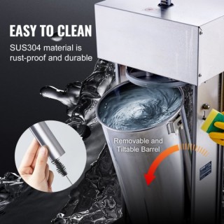 Ηλεκτρικός Λουκανικοποιητής VEVOR 25L από Ανοξείδωτο Ατσάλι DDLSBX... Ηλεκτρικός Λουκανικοποιητής VEVOR 25L από Ανοξείδωτο Ατσάλι DDLSBX...