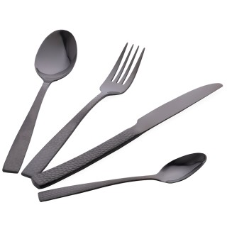 Galileo Σετ 24 μαχαιροπίρουνα από ανοξείδωτο ατσάλι με λαβή σφυρηλα...