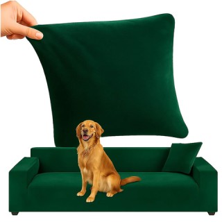 Ruhhy Πράσινο Ελαστικό Βελούδινο Κάλυμμα Καναπέ 190-230 cm 26183 Ruhhy Πράσινο Ελαστικό Βελούδινο Κάλυμμα Καναπέ 190-230 cm 26183