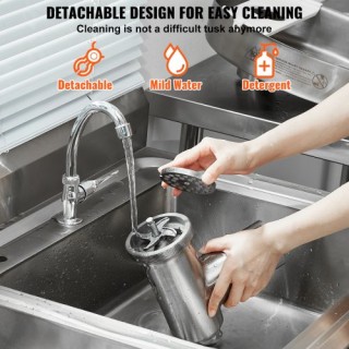 VEVOR Ηλεκτρικός Κρεατομηχανή 6 lbs/λεπτό με Λουκανικομηχανή Κουζί... VEVOR Ηλεκτρικός Κρεατομηχανή 6 lbs/λεπτό με Λουκανικομηχανή Κουζί...