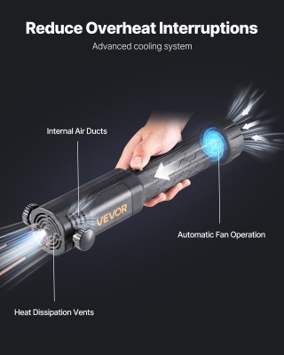 VEVOR Φορητός Επαγωγικός Θερμαντήρας 1100W για Γρήγορη Αφαίρεση Καρ...