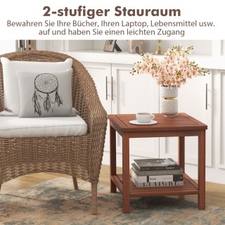 Costway Φορητό Ορθογώνιο Βοηθητικό Τραπέζι με Λαμινάτη Επιφάνεια Ξύ... Costway Φορητό Ορθογώνιο Βοηθητικό Τραπέζι με Λαμινάτη Επιφάνεια Ξύ...