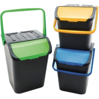 ECOPLAST Σετ 3 Κάδοι Ανακύκλωσης Απορριμμάτων 35 Λίτρων 02834223 ECOPLAST Σετ 3 Κάδοι Ανακύκλωσης Απορριμμάτων 35 Λίτρων 02834223