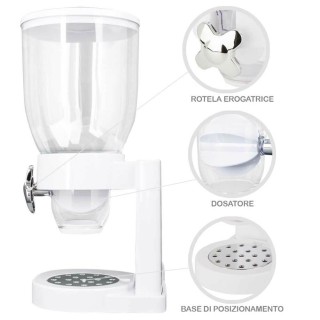 BAKAJI  Διανομέας Δημητριακών Μονός Περιέκτης Δοσομετρητής Διανομέα...