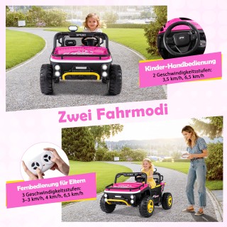 Costway Ηλεκτρικό Διθέσιο Παιδικό Όχημα 24V με Κόρνα, Μουσική & Φώτ... Costway Ηλεκτρικό Διθέσιο Παιδικό Όχημα 24V με Κόρνα, Μουσική & Φώτ...