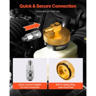 VEVOR Σετ Εξαρτημάτων Αιμορραγίας Φρένων 17 Τεμαχίων για Οχήματα CC... VEVOR Σετ Εξαρτημάτων Αιμορραγίας Φρένων 17 Τεμαχίων για Οχήματα CC...