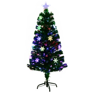 Costway Τεχνητό Χριστουγεννιάτικο Δέντρο με LED και Γυάλινες Ίνες 1... Costway Τεχνητό Χριστουγεννιάτικο Δέντρο με LED και Γυάλινες Ίνες 1...