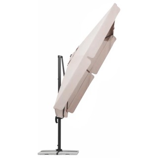 BAKAJI  Ομπρελόνι Κήπου Αποκεντρωμένο Ρώμη Flap 3x4 Αλουμινίου Κεκλ...