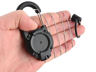 Μπρελόκ με Επαναφερόμενο Κορδόνι και Καραμπίνερ για Ζώνη 5907451374...