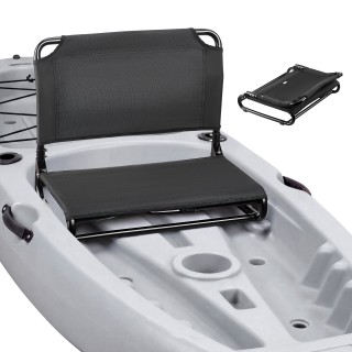 VEVOR Κάθισμα Καγιάκ 20mm Ανυψωμένο, Πτυσσόμενο με Πλάτη, Ανταλλακτ...