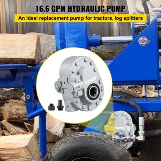 VEVOR Υδραυλική Αντλία 16.6GPM για Σχιστικό Ξύλων 2500PSI  CLB16.6G...
