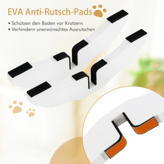 Costway Σετ 2 Τεμαχίων  Ξύλινα Πόδια Στήριξης για Παιδική Πόρτα Ασφ...