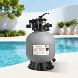 VEVOR Σύστημα Φίλτρου Άμμου 457.2mm, 151.4 LPM με Πολυβάνα 7 Θέσεων...