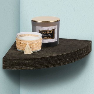 BAKAJI Γωνιακό Ράφι Τοίχου από MDF σε Ξύλινη Όψη Wenghe 24x4cm 0283... BAKAJI Γωνιακό Ράφι Τοίχου από MDF σε Ξύλινη Όψη Wenghe 24x4cm 0283...