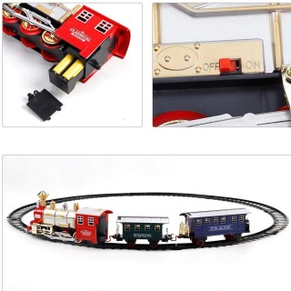 BAKAJI Πίστα Παιδικό Τρενάκι Παιχνίδι Τρένο Ατμομηχανή με Καπνό Φω... BAKAJI Πίστα Παιδικό Τρενάκι Παιχνίδι Τρένο Ατμομηχανή με Καπνό Φω...